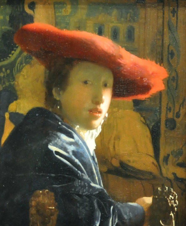 A man with a red hat by Jan Lievens